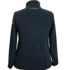 Blouson polaire femme Scotland zip polyester marine S à XL