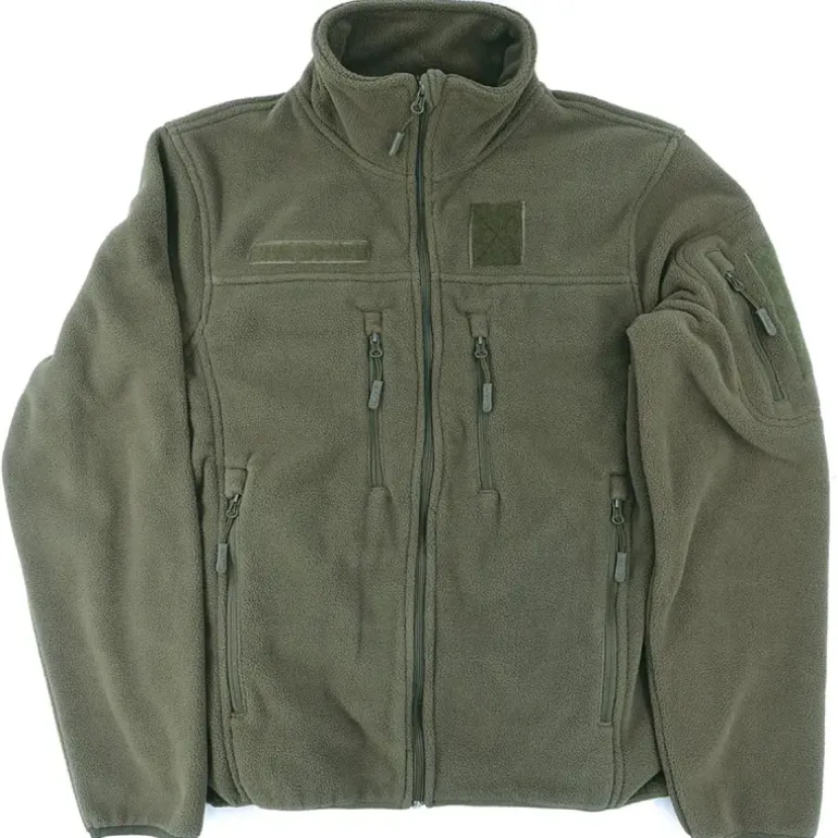 Blouson polaire homme Camo - Col montant - 390 g/m² - DCA France