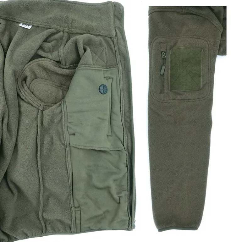 Blouson polaire homme Camo - Col montant - 390 g/m² - DCA France