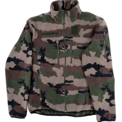 Blouson polaire homme Camo - Col montant - 390 g/m² - DCA France