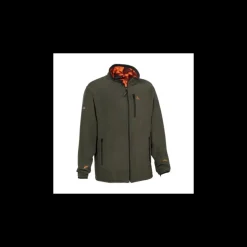 Blouson polaire réversible Pro Hunt polyester kaki/blaze M à 4XL