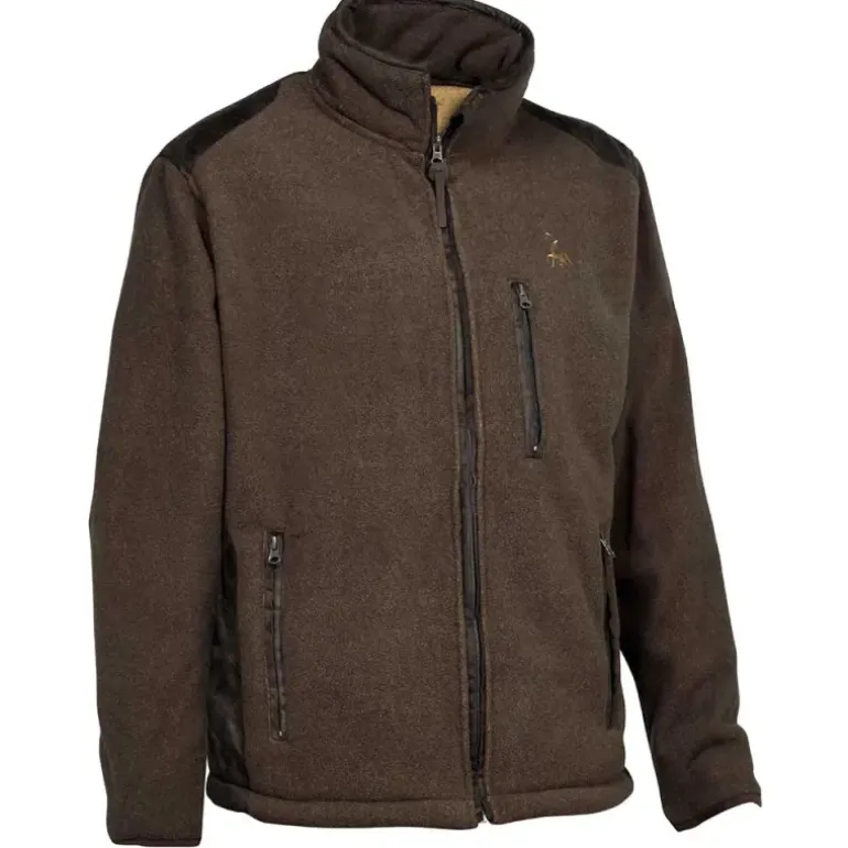 Blouson polaire Verney Carron Presly 3 poches marron