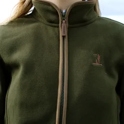Blouson Scotland femme 4 poches zip polaire polyester kaki S à XL