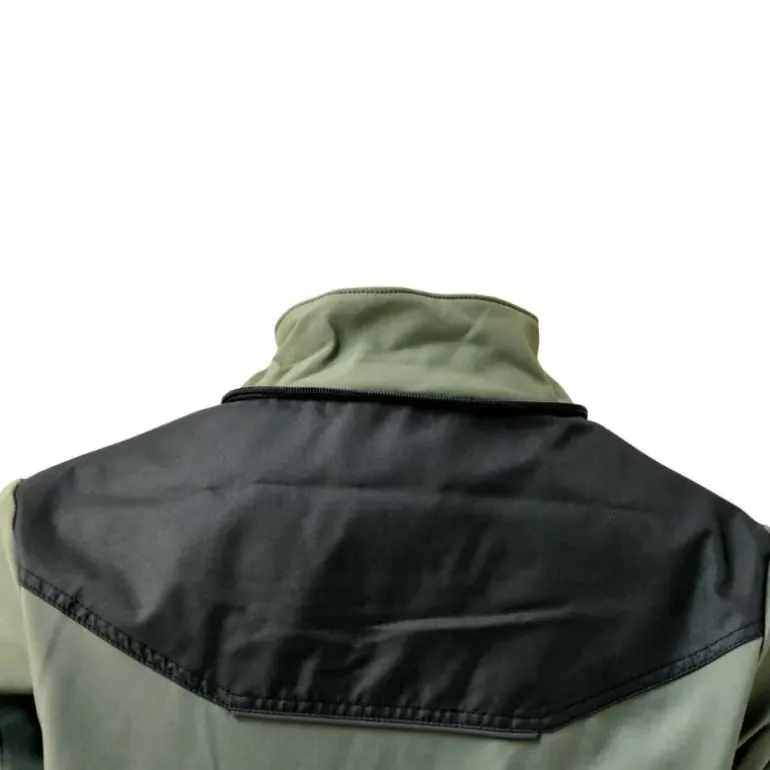 Blouson Softshell River polaire polyester kaki noir M à 3XL