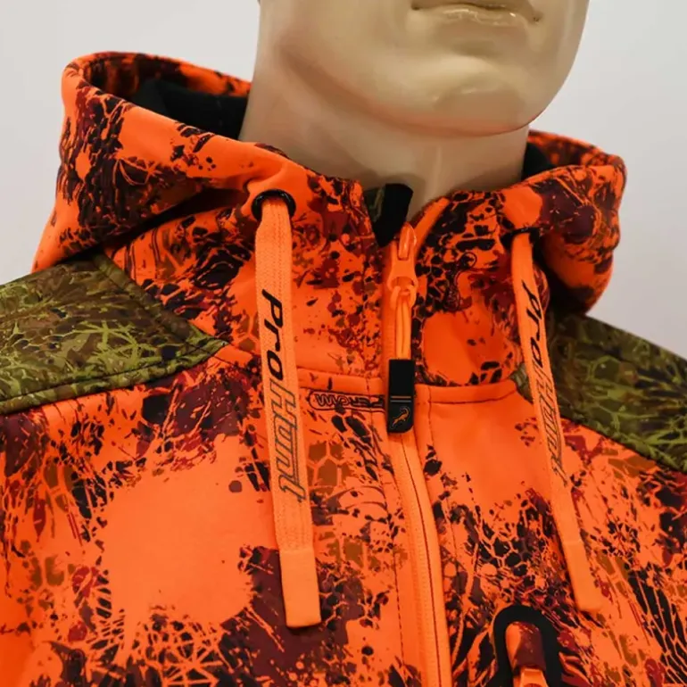 Blouson Verney Carron zip Wolf vipercam 3 couches blaze M à 3XL