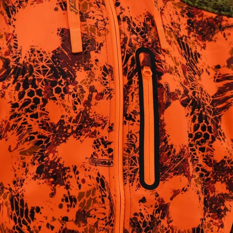 Blouson Verney Carron zip Wolf vipercam 3 couches blaze M à 3XL