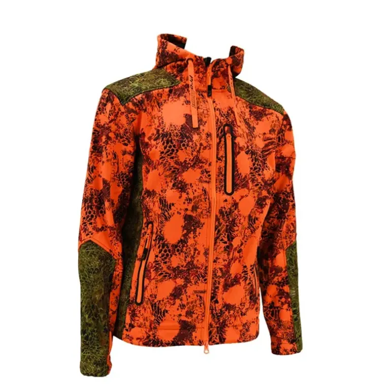 Blouson Verney Carron zip Wolf vipercam 3 couches blaze M à 3XL