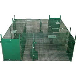 Boite à fauve 4 entrées 1,35m X 1,35m X 0,45 m