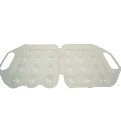 Boite à oeuf plastique 12 oeufs par lot de 3