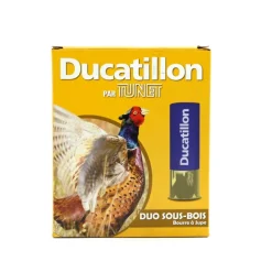 Boite de 10 Cartouches de chasse cal.12/70 Duo Sous-bois