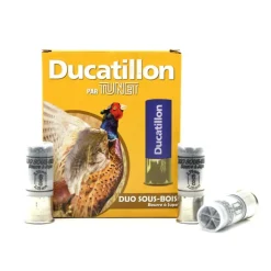 Boite de 10 Cartouches de chasse cal.12/70 Duo Sous-bois