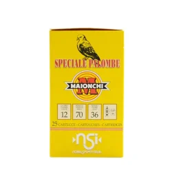 Boite de 25 cartouches Maionchi SP Palombe 12/70 36g Pb 6