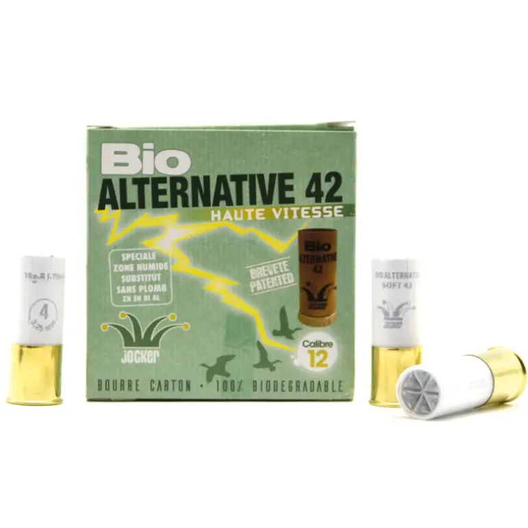 Boite de 25 cartouches tous fusils Bio Alternative 42 12/70 pb 4