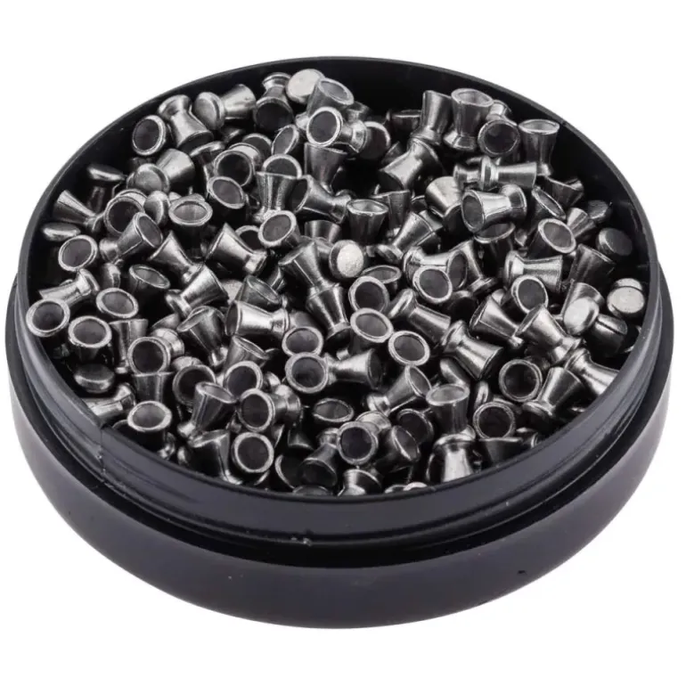 Boite de 500 plombs Black ops souples plats cal 4.5