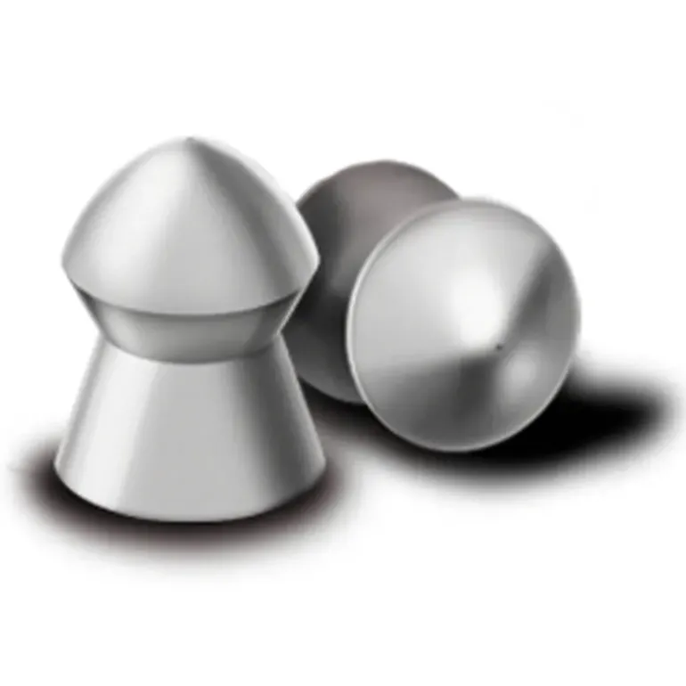 Boite de 250 Plombs Pro Mag tête pointue corps lisse cal 5.5mm