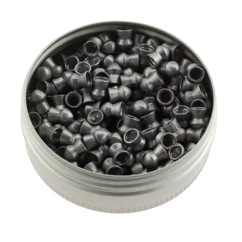 Boite de 250 plombs Pro Magnum tête pointue corps lisse cal 4,5mm