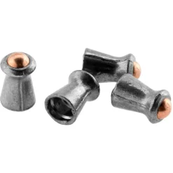 Boite de 100 Plombs Rocket bille cuivre jupe lisse HQ cal 5.5mm