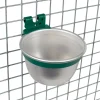 Bol aluminium mangeoire - abreuvoir multi animaux ø10cm