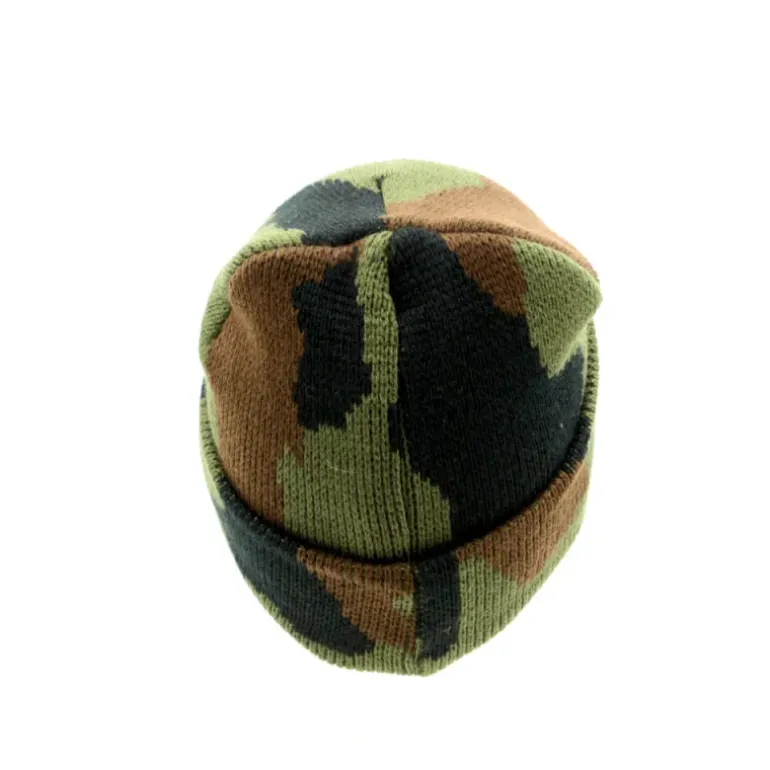 Bonnet chaud 100% acrylique camo CE taille unique