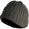 Bonnet chaud tricoté Thinsulate acrylique kaki taille unique