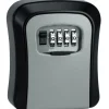 Boîte à clés sécurisée en alliage aluminium-zinc - Noir et Gris