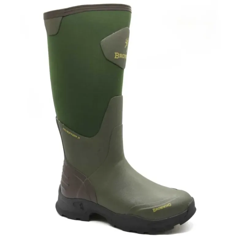 Bottes Browning Invector II étanches vertes 40 à 47