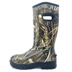 Bottes camo roseaux caoutchouc Thinsulate avec poignées