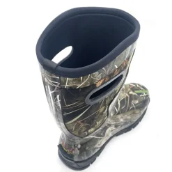 Bottes camo roseaux caoutchouc Thinsulate avec poignées