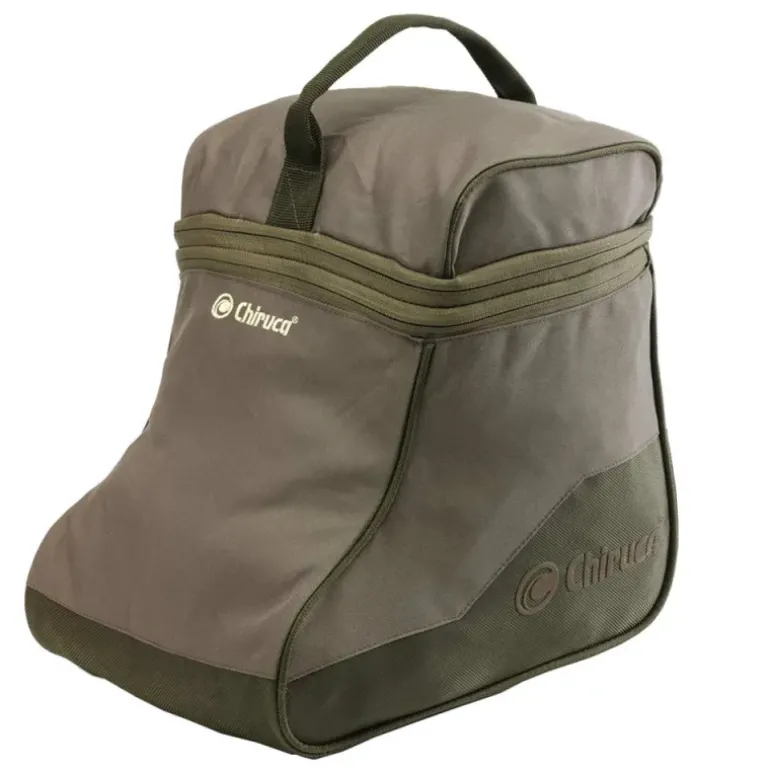 Bottes chasse cuir marron fourrée Iceland Gore-Tex + sac