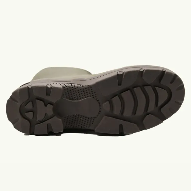 Bottes de chasse Alaska soufflet Zip caoutchouc kaki 39 à 47