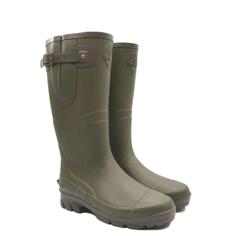 Bottes de chasse Colorado caoutchouc kaki marron 39 à 47