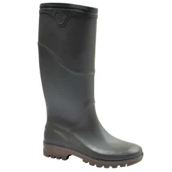 Bottes de Chasse Cyclone antidérapantes PVC Kaki 40 à 46