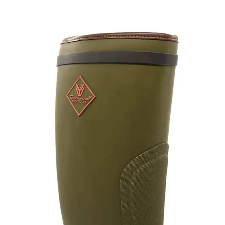 Bottes de chasse Dakota caoutchouc kaki 39 à 47