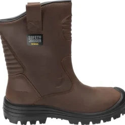 Bottes de sécurité Mayon S3S - Homme - Marron