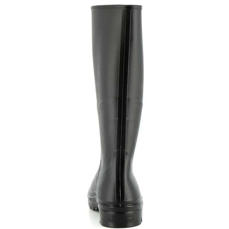 Bottes Kraft PVC recyclable doublure jersey noir 36 à 47