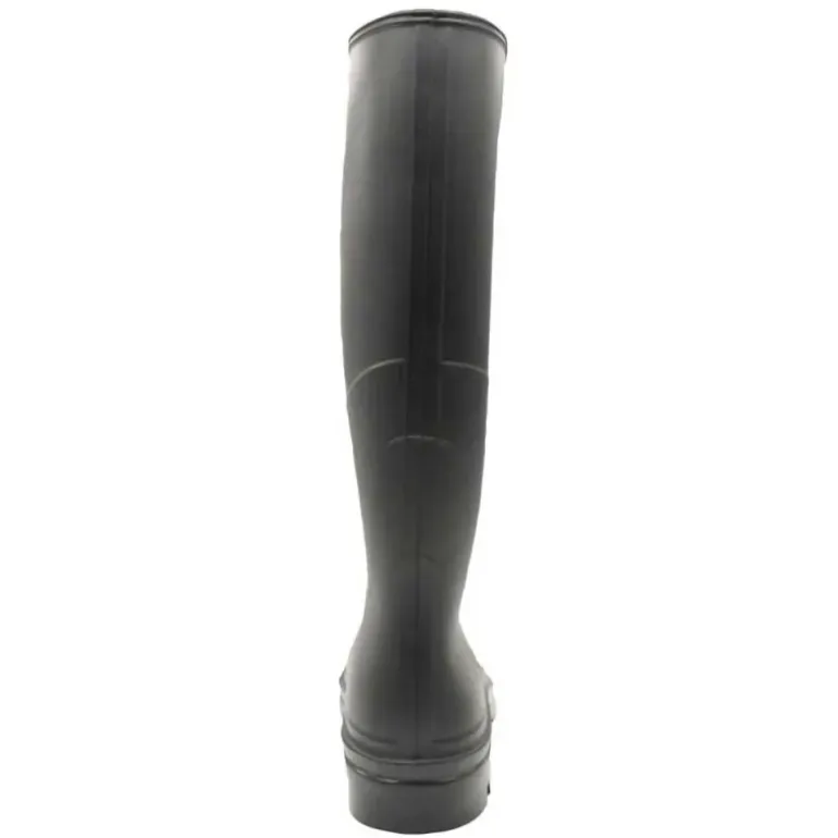 Bottes Kraft PVC recyclable doublure jersey noir 36 à 47