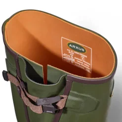 Bottes Pioneer Hunting Green confort caoutchouc 40 à 46