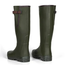 Bottes Pioneer Hunting Green confort caoutchouc 40 à 46