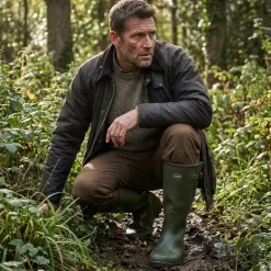 Bottes Pioneer Nord Hunting Green isolation caoutchouc 40 à 46