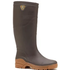 Bottes Rouchette Optimum résistantes lisier et hydrocarbures marron