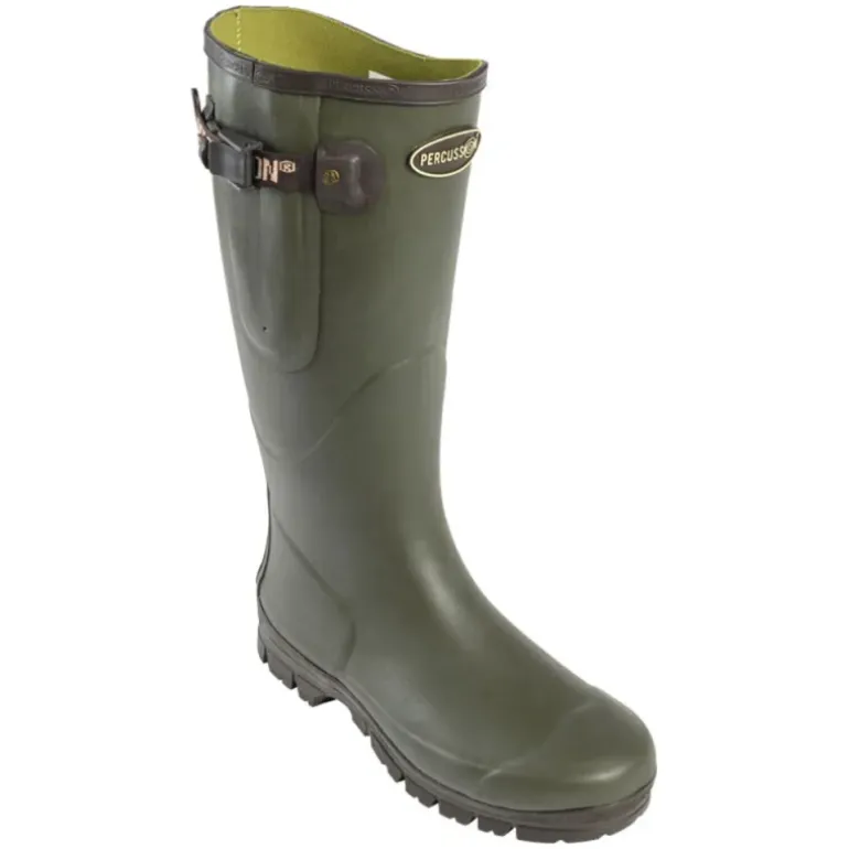 Bottes Tradition jersey confort caoutchouc kaki 37 à 47