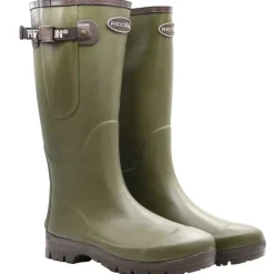 Bottes Tradition jersey confort caoutchouc kaki 37 à 47