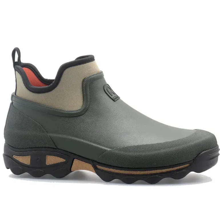 Bottillons Clean Land caoutchouc et double néoprène Kaki 40 à 47