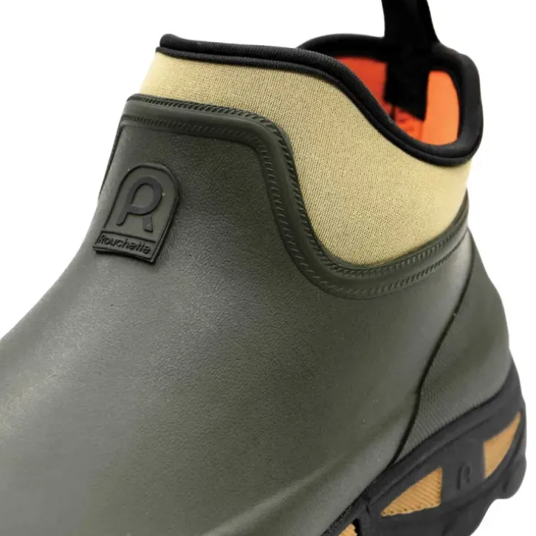 Bottillons Clean Land caoutchouc et double néoprène Kaki 40 à 47