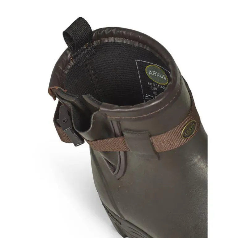 Bottillons Homme Arxus Primo Jodhpur Hunting Green caoutchouc