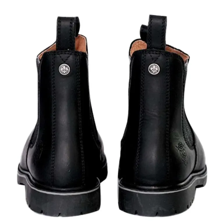 Bottines Chelsea Heritage Farmer Brighton cuir noir 40 à 47