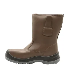 Box bottes de sécurité Alaska S3 cuir marron embout acier