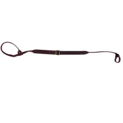 Bretelle Lasso carabine fusil en cuir gras de vachette 95 cm