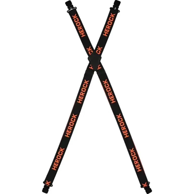 Bretelles Seri Herock® - Noir et Orange - Homme