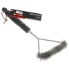 Brosse triangulaire nettoyage barbecue - 30 cm